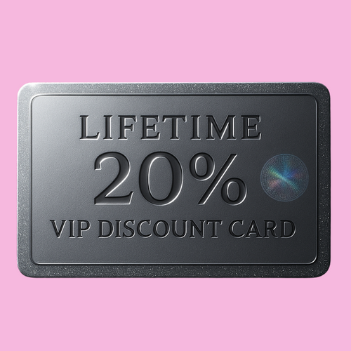 Lifetime 20% Discount Card